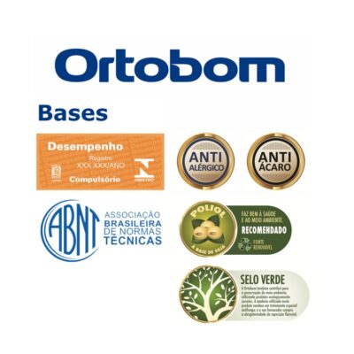 Base Box Sommier Ortobom Camurça 1.38 M x 1.88 M 10x de R$ 69,90 - Image 7