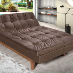 Sofá Cama com Molas  3 Lugares 5 Posições