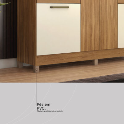 Roupeiro Casal Compacto 6 Portas 10x de R$ 139,90 - Image 5