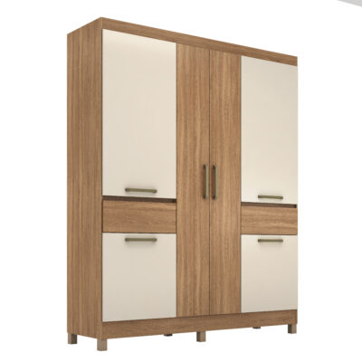 Roupeiro Casal Compacto 6 Portas 10x de R$ 139,90 - Image 4