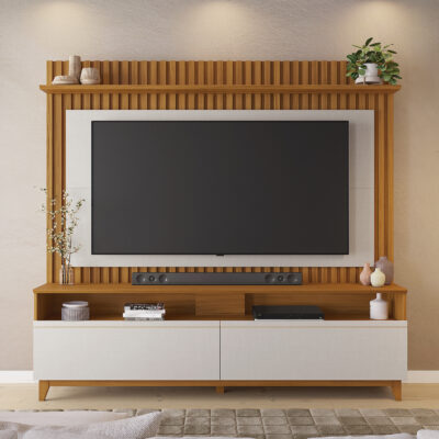 Estante Home 2 Portas para TV até 65" 10x de R$ 139,90