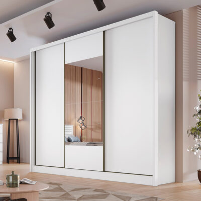 Roupeiro Casal 100% MDF 3 Portas 6 Gavetas 10x de R$ 339,90 - Image 2