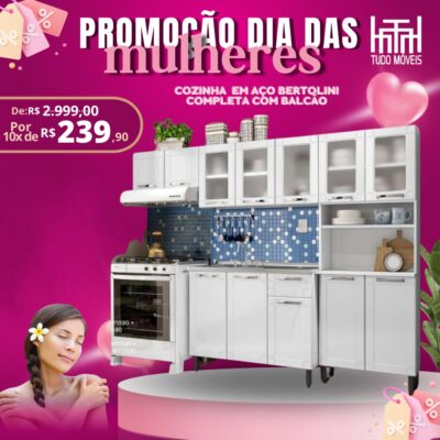 Cozinha Bertolini Multipla 4 Peças 10x de R$ 239,90 - Image 2