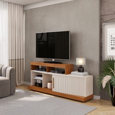 Rack com Rodinhas para TVs até 47" 10x de R$ 79,90