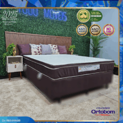 Colchão Fit Ortopédico Queen Size  10× de R$ 179,90