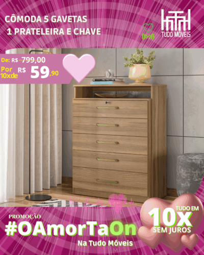 Cômoda triunfo por apenas 10x de R$ 59,90 sem juros no cartão - Imagem 3