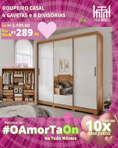 Roupeiro Buzios por apenas10x de R$ 289,90 sem juros no cartão - Imagem 2