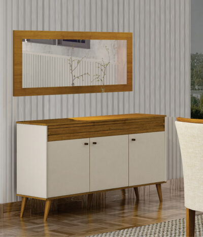 BALCÃO BUFFET JADE (LEIFER) 100% MDF 10x DE R$69,90