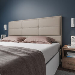 Cabeceira Estofada em Courino 10x sem juros