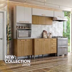 Cozinha Completa - 12 Portas + Balcão.