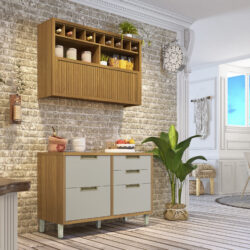 Composição “A” – Cozinha Imperatriz 2 Peças | 100% MDF | Nesher