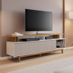 Bancada 100% MDF 2 portas - P/ TV's até 75"