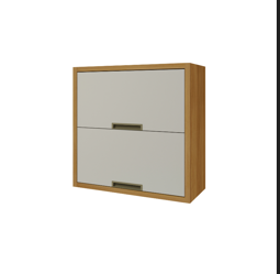 Armário Aéreo 2 Portas - 100% MDF