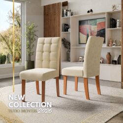 Cadeira Acolchoada Avulsa.