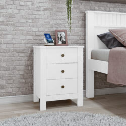 Mesa de Cabeceira 3 Gavetas.