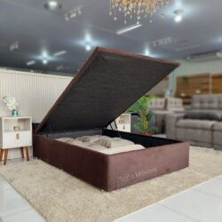 BASE CASAL BAÚ CAMURCA (ORTOBOM) (39X188X138) 12x de R$ 141,58