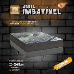 CONJ. BOX ORTOBOM KING SIZE