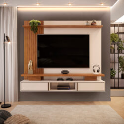 PAINEL 2 PORTAS DESLIZANTES P/ TV'S ATÉ 65"