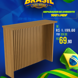 Separador de Ambiente 100% MDF